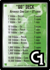 Go Deck Reference Card (Green)