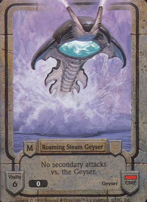Roaming Steam Geyser