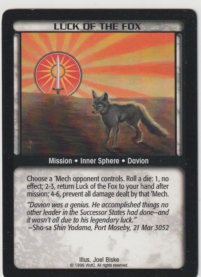 Luck of the Fox