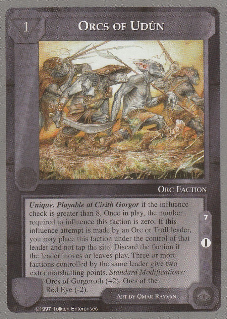 Orcs of Udun [Reprint] - LE089