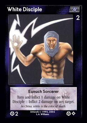 White Disciple, Eunuch Sorcerer