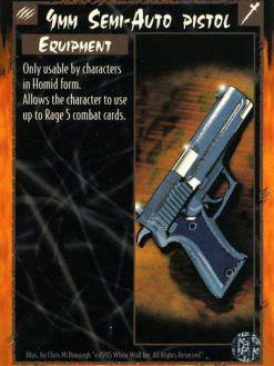 9mm Semi-Auto pistol