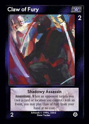 Claw of Fury, Shadowy Assassin