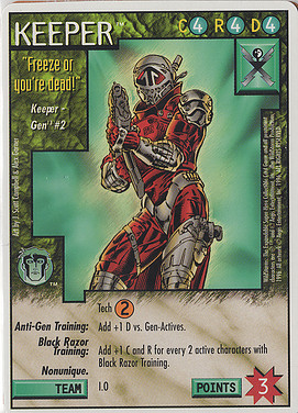 Keeper [White Border]