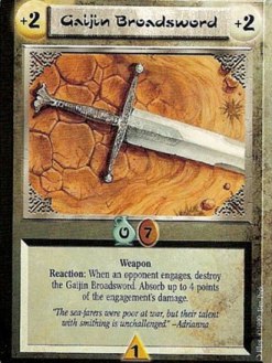 Gaijin Broadsword