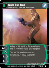 Clone Fire Team - Foil