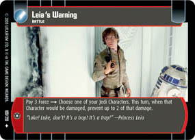 Leias Warning