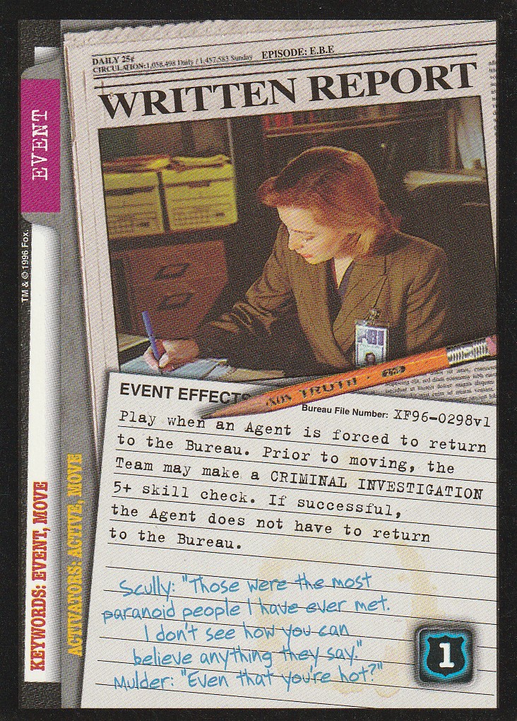 Written Report