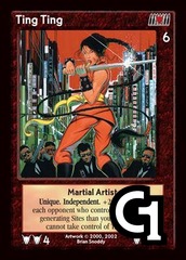 Ting Ting, Martial Artist