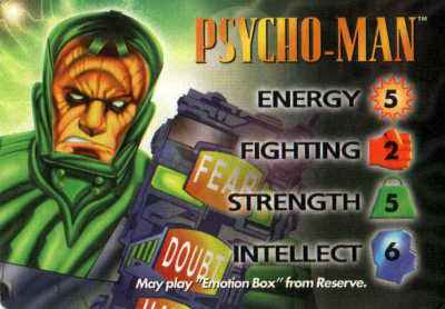 Psycho-Man 4-Grid Character Card