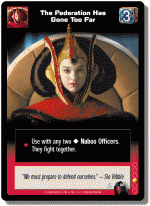 The Federation Has Gone Too Far