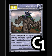 Galiant - Kybar's Teeth - Foil