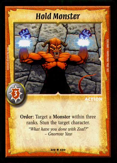 Hold Monster