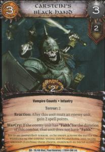 Carsteins Black Hand