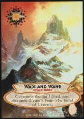 Wax and Wane