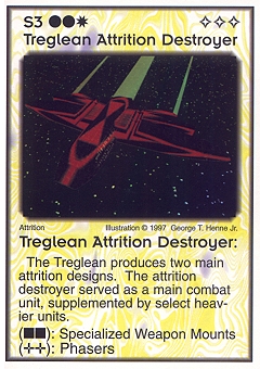 Treglean Attrition Destroyer