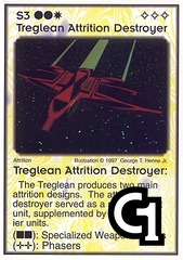 Treglean Attrition Destroyer