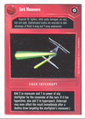 Dark Maneuvers [White Border]