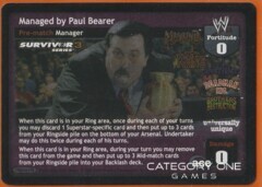 Managed by Paul Bearer (SS3)