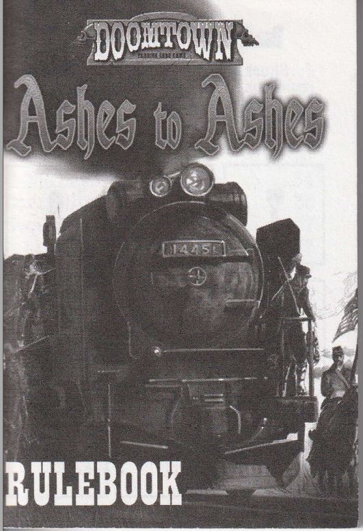 Doomtown Ashes to Ashes Rulebook