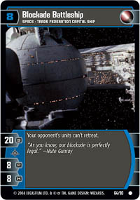 Blockade Battleship - Foil