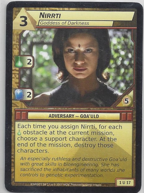 Nirrti, Goddess of Darkness