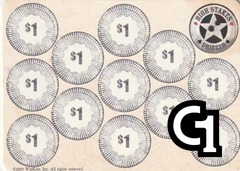 Poker Chips White