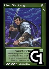 Chen Sho Kung, Master Swordsman
