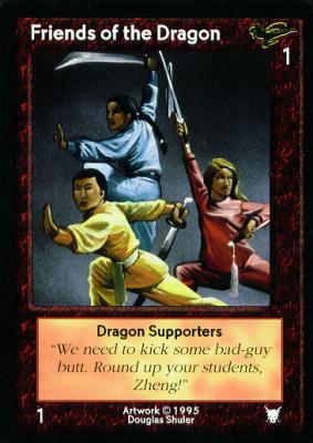 Friends of the Dragon, Dragon Supporters