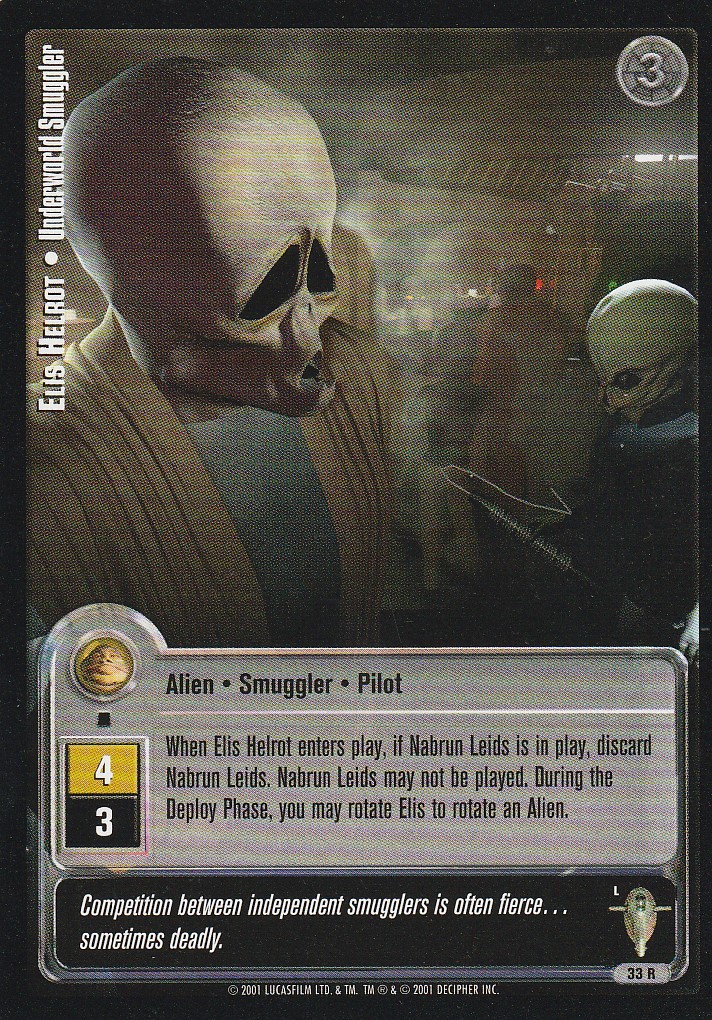 Elis Helrot - Underworld Smuggler (L)