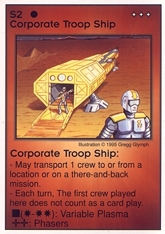 Corporate Troop Ship