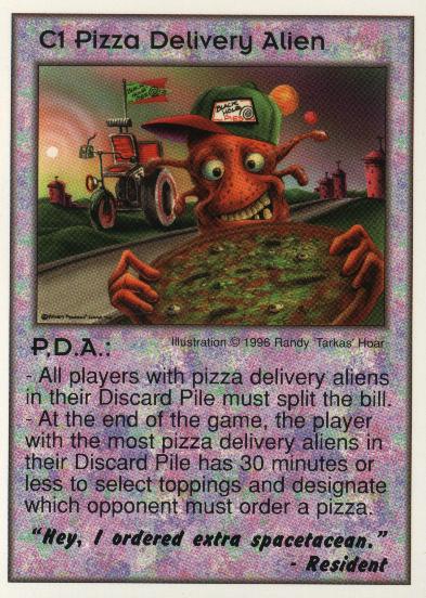 Pizza Delivery Alien (Extra Spacetacean)