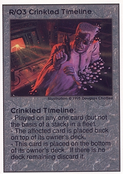 Crinkled Timeline