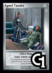 Agent Tanaka, CDCA Ninja