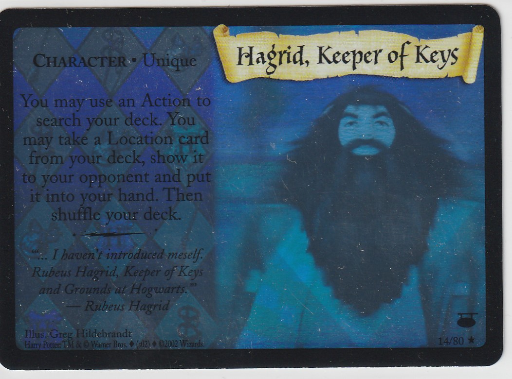 Hagrid, Keeper of Keys (Holo)