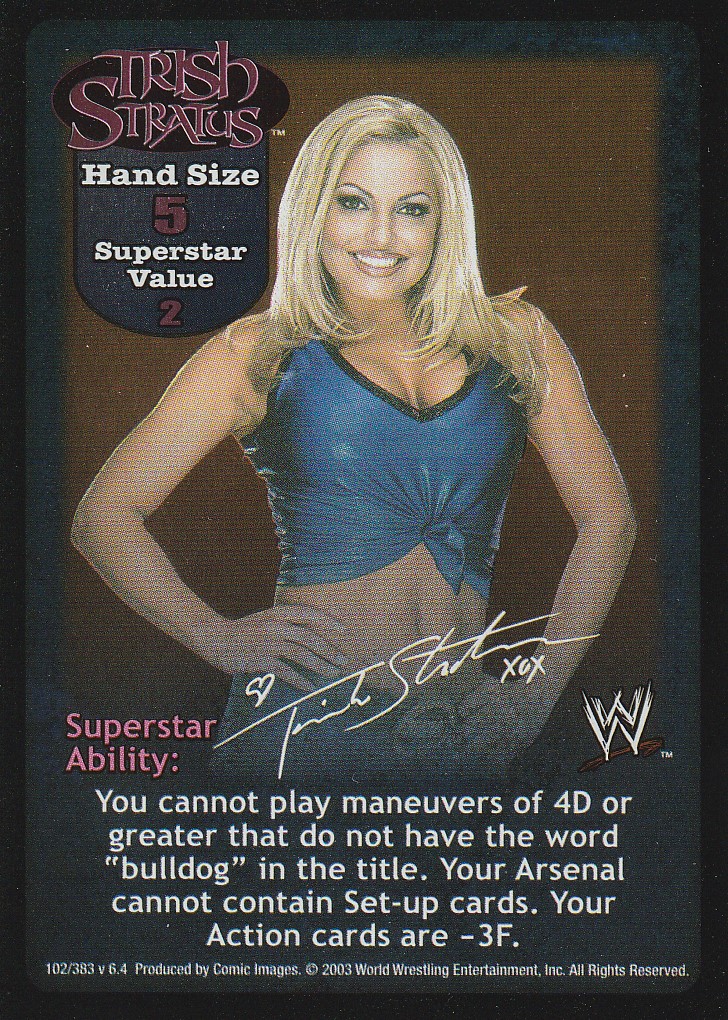 Trish Stratus Superstar Card (SS2)