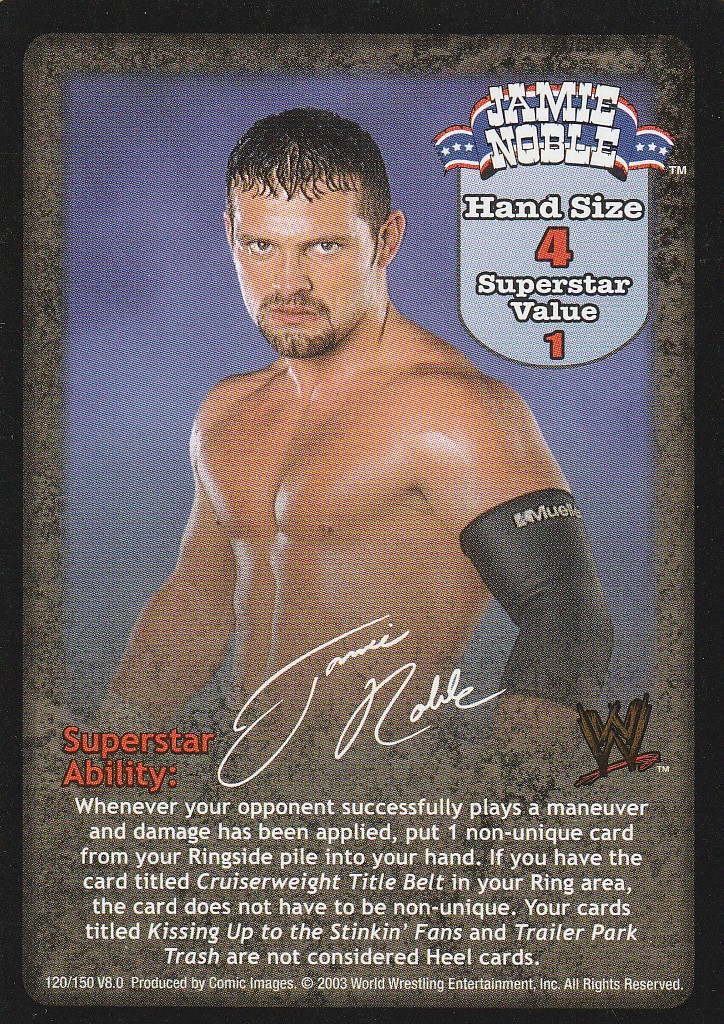 Jamie Noble Superstar Card