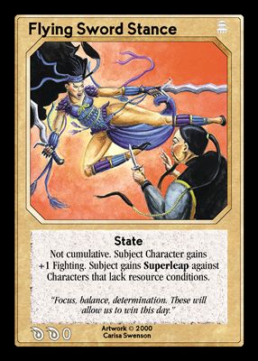 Flying Sword Stance