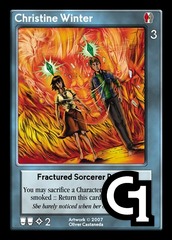 Christine Winter, Fractured Sorcerer Prodigy