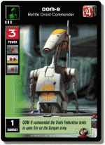 OOM-9, Battle Droid Commander