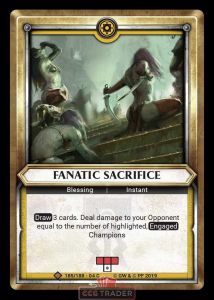 Fanatic Sacrifice