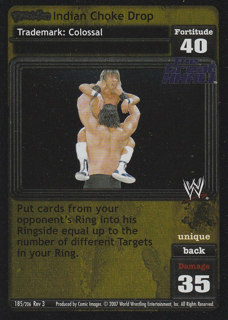 Indian Choke Drop
