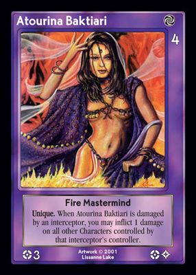 Atourina Baktiari, Fire Mastermind