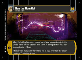 Run the Gauntlet - Foil