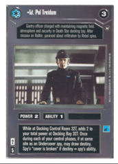 Lt. Pol Treidum [White Border]