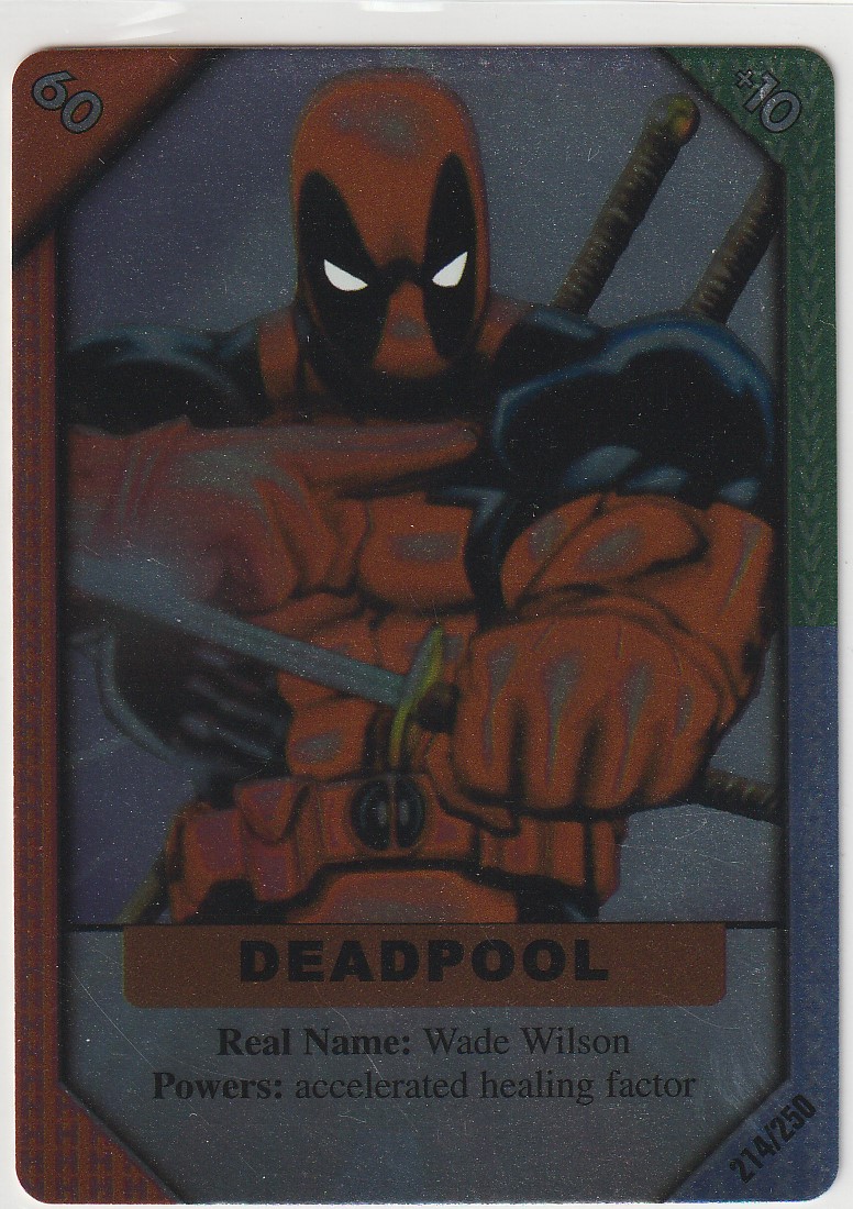 Deadpool 214/250 Foil