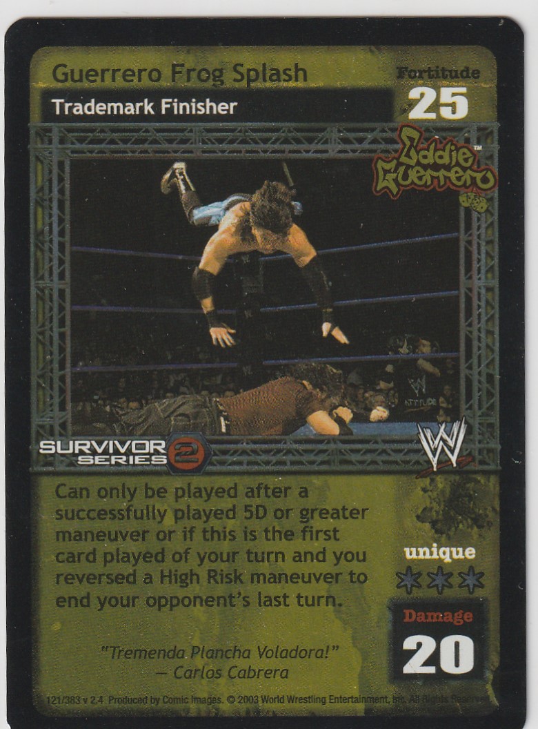 Guerrero Frog Splash (SS2)