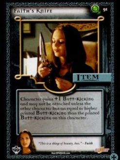 Faiths Knife (Foil)