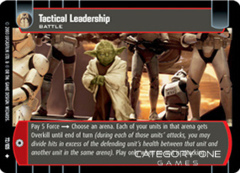 Tactical leadership - Foil