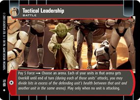 Tactical leadership - Foil